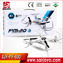 NOUVEAU 4 canaux mini jouet 4D RC Quadcopter rc avion VS X5C UAV Gyroscope jouets SJY-FY530